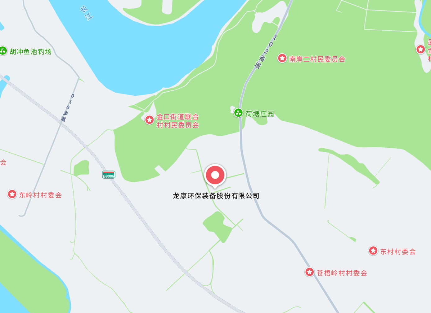 龙康环保总部地图